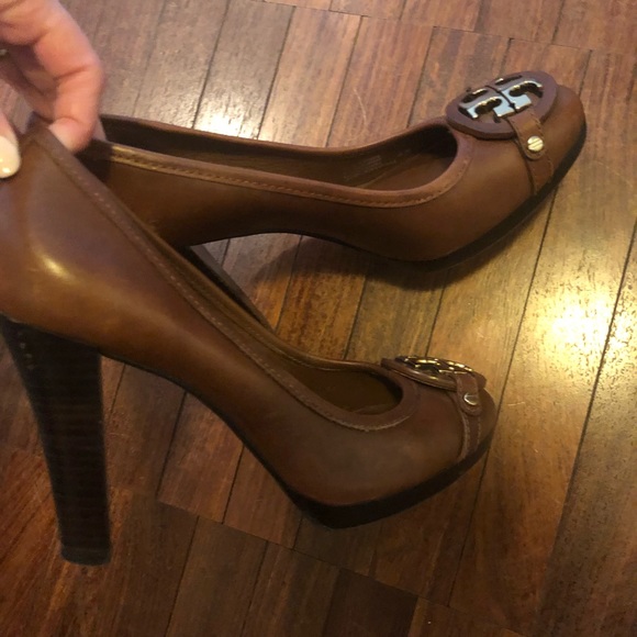 Tory Burch authentic brown leather heels 👠 - Picture 6 of 6